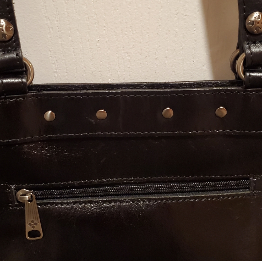 Arden Embossed Leather Tote By Patricia Nash - Picture 9 of 15